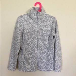 Old Navy Animal Print Zip Up